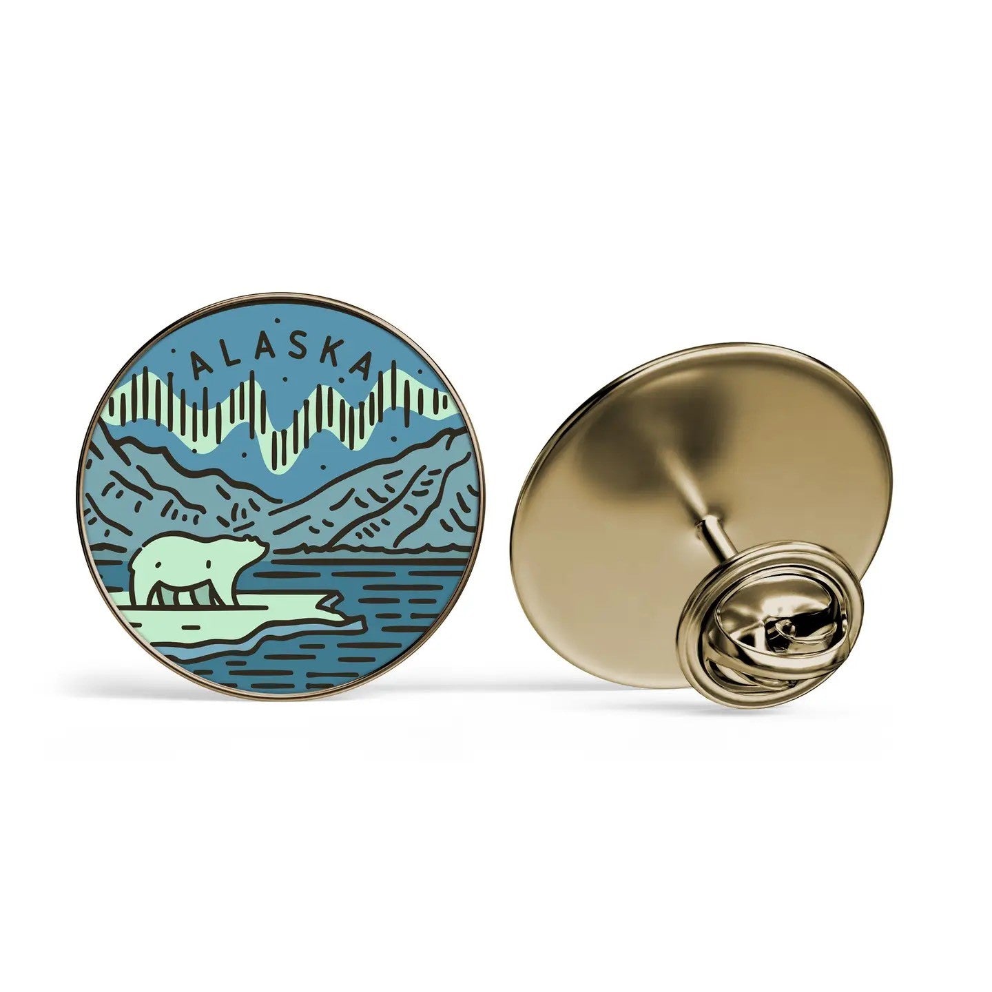 Alaska Lapel Pin