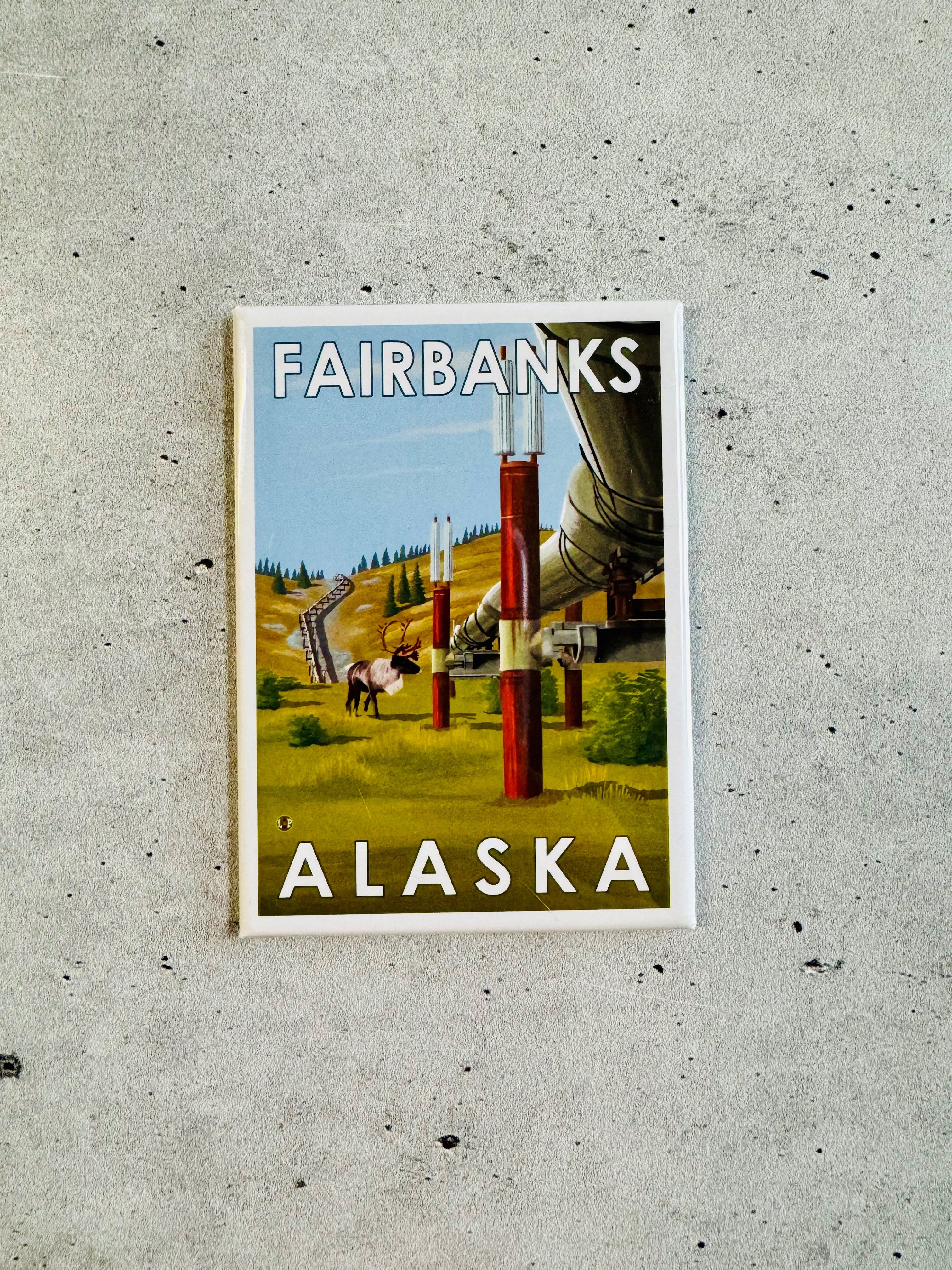 Fairbanks, Alaska Magnets