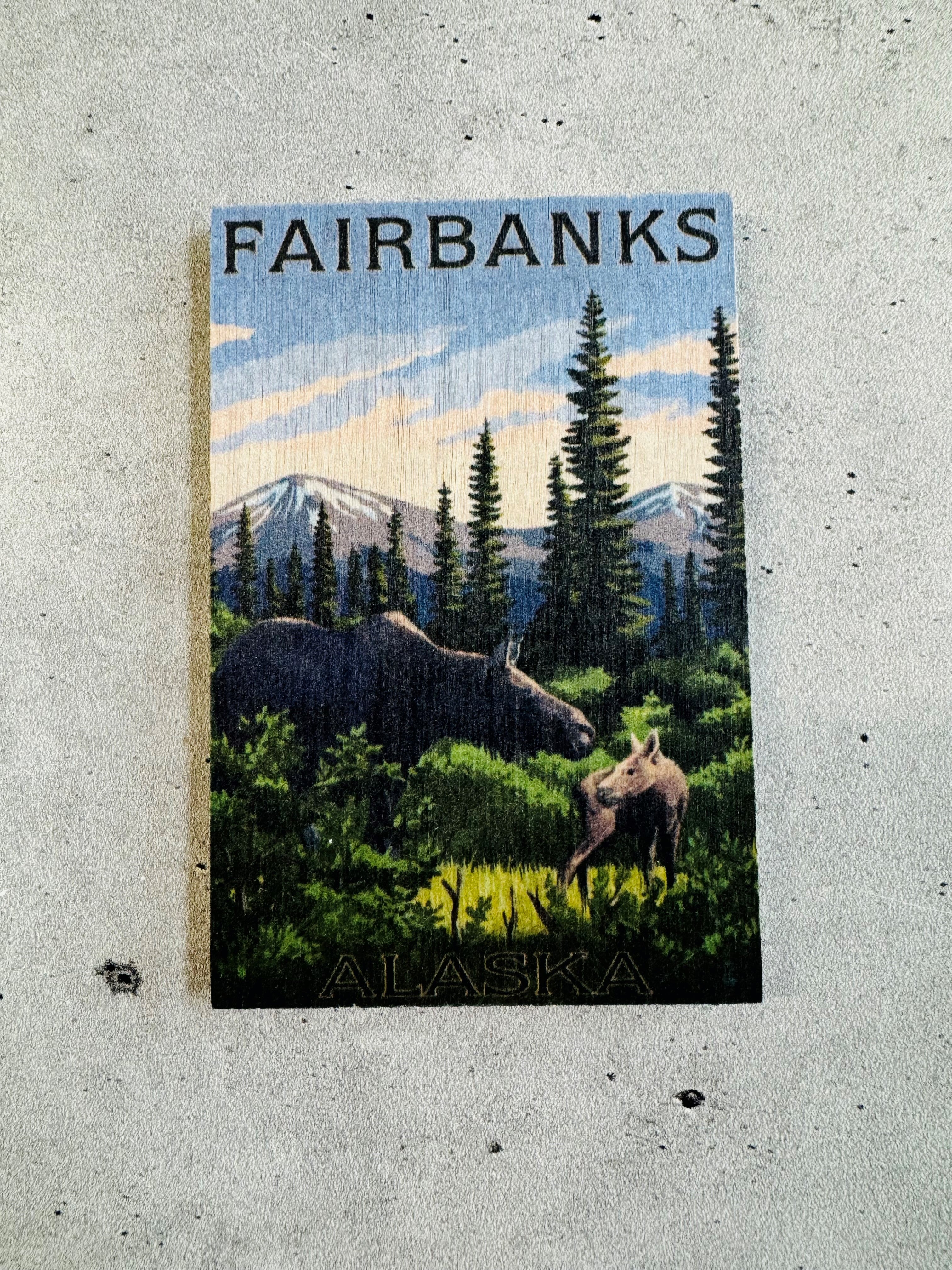 Fairbanks, Alaska Magnets