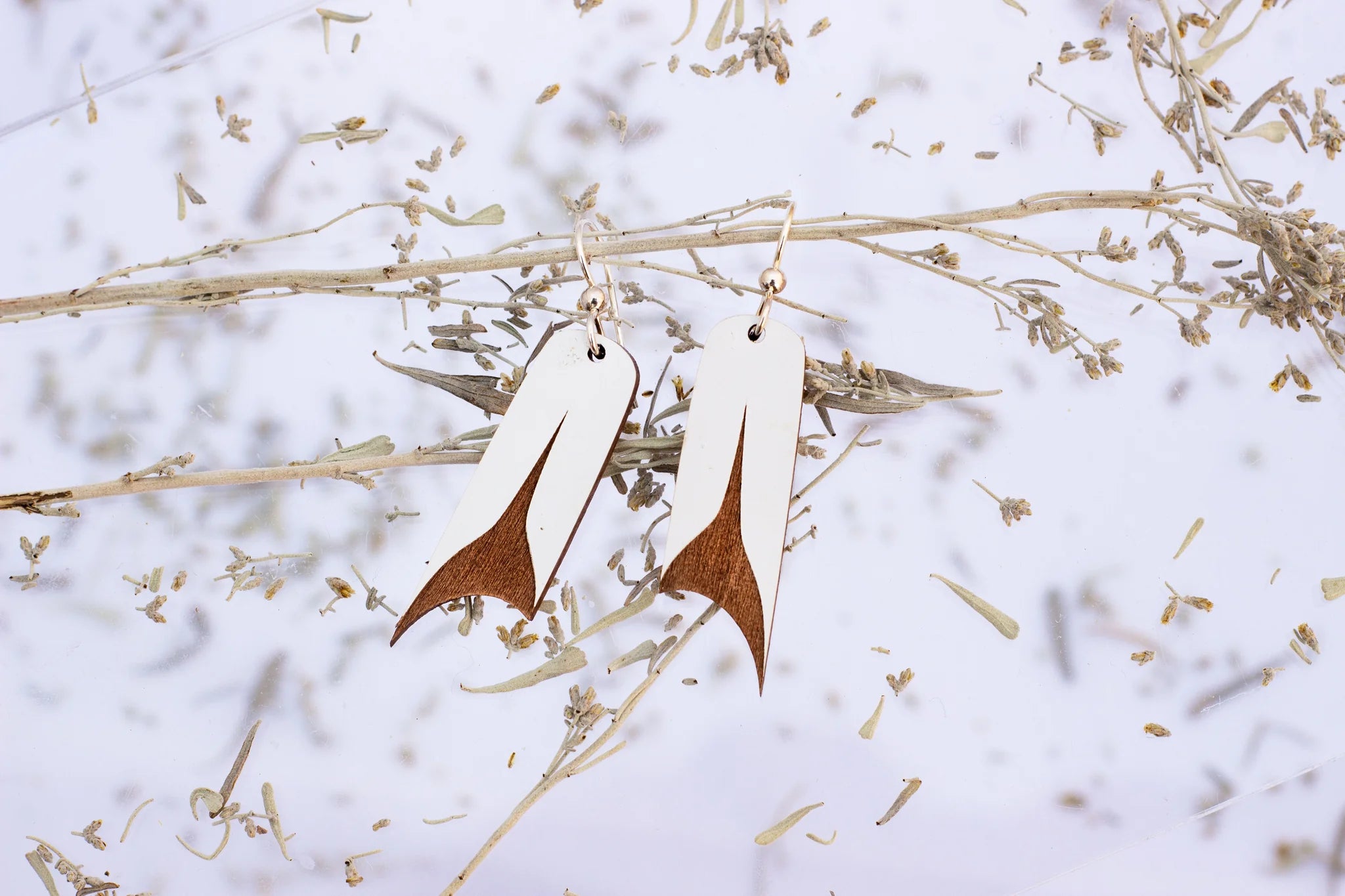 Trickster Wood Earrings