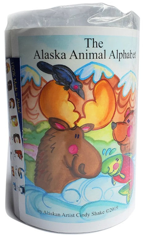 Alaska Animal Alphabet Poster Strip