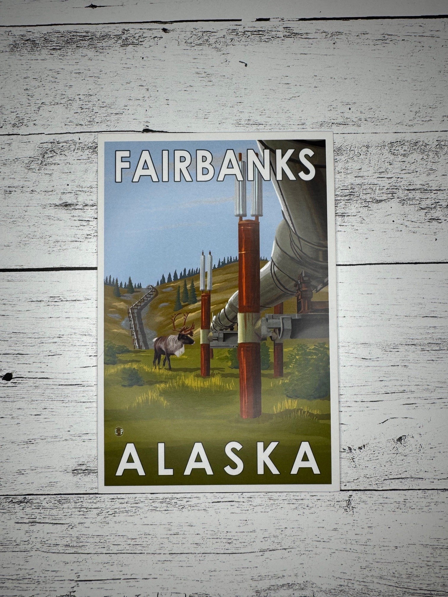 Fairbanks, AK Paper Postcard