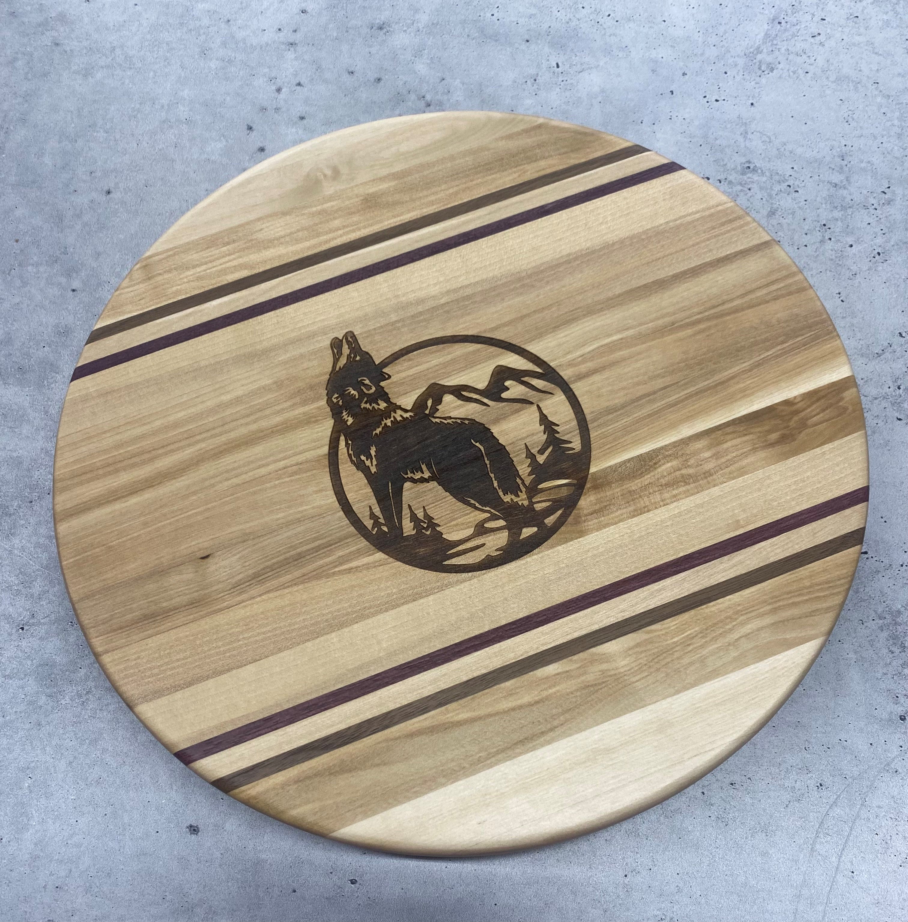 Lazy Susan Cribbage Board