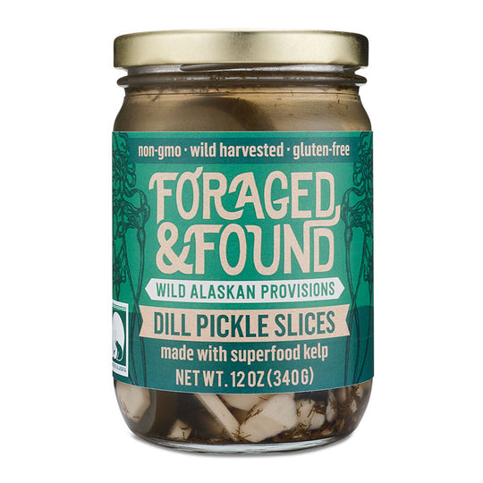 Dill and Garlic Kelp Pickle Slices